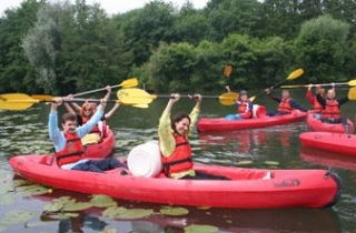 Piragüismo en el Loing 